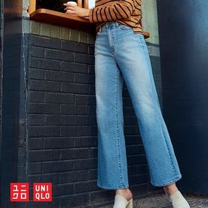 Uniqlo High Rise Wide Leg Jean